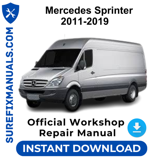 Mercedes Sprinter 2011-2019 Official Workshop Repair Manual