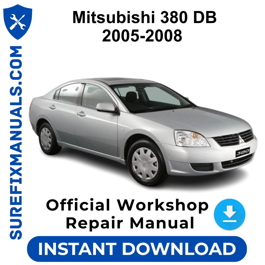 Mitsubishi 380 DB 2005-2008 Official Workshop Repair Manual