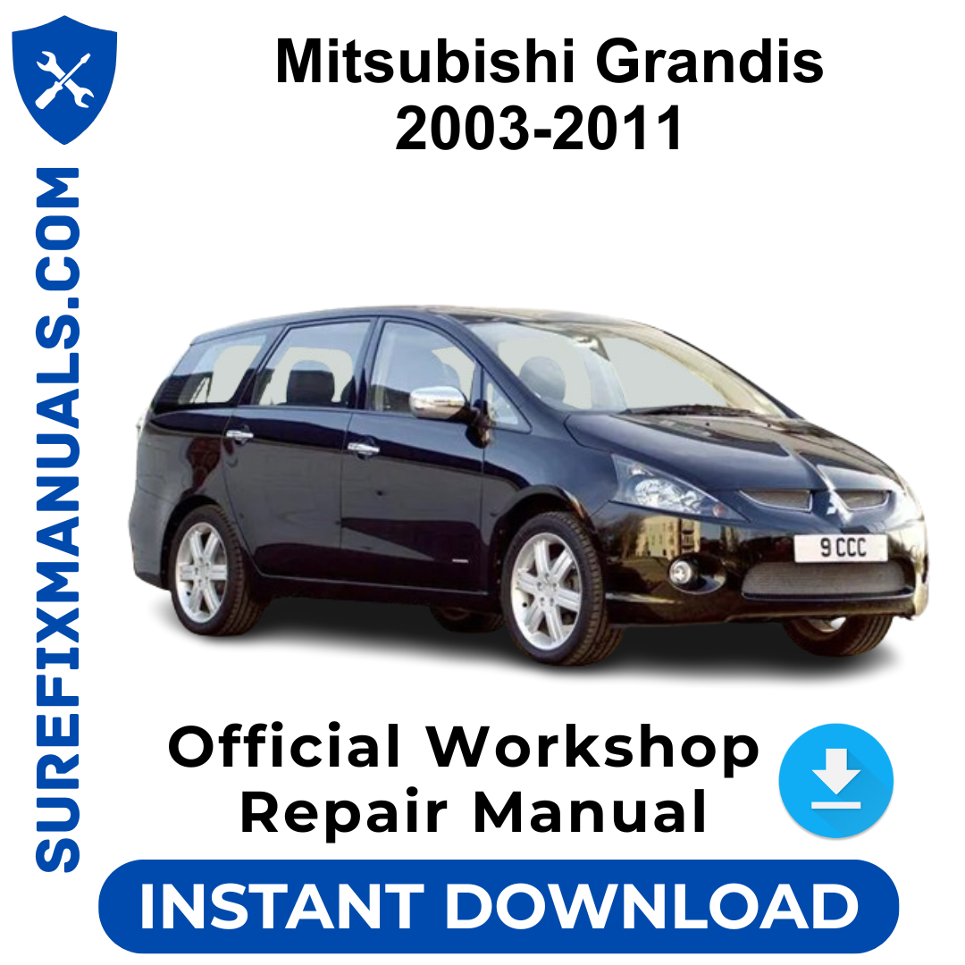 Mitsubishi Grandis 2003-2011 Official Workshop Repair Manual