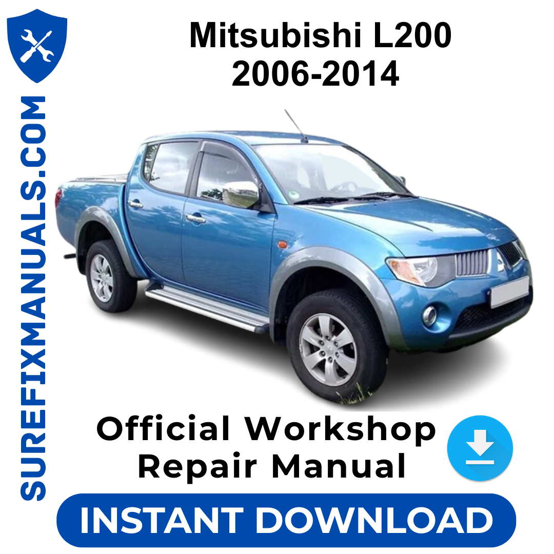 Mitsubishi L200 2006-2014 Official Workshop Repair Manual