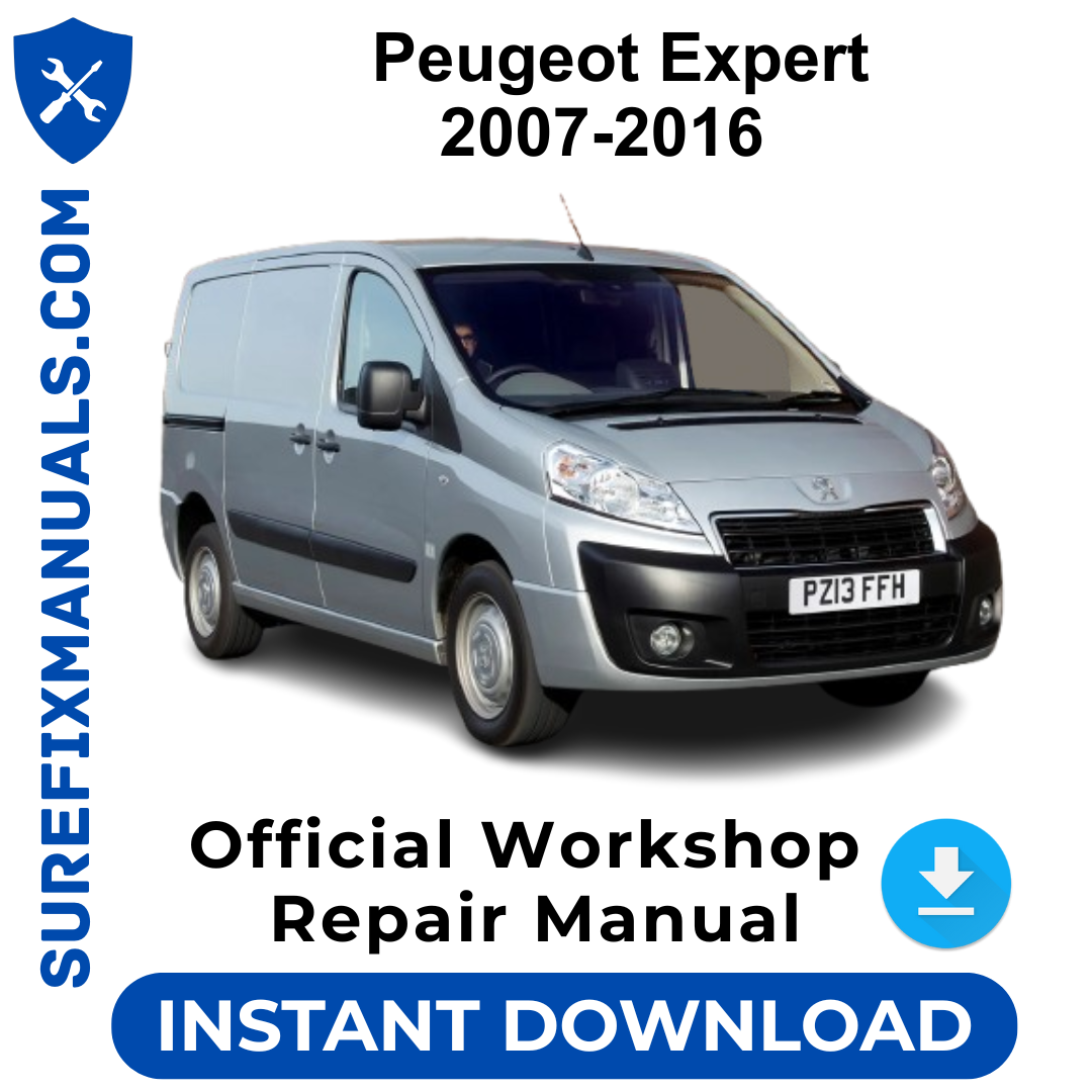 Peugeot Expert 2007-2016 Official Workshop Repair Manual