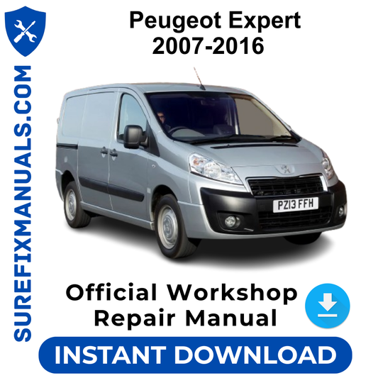 Peugeot Expert 2007-2016 Official Workshop Repair Manual