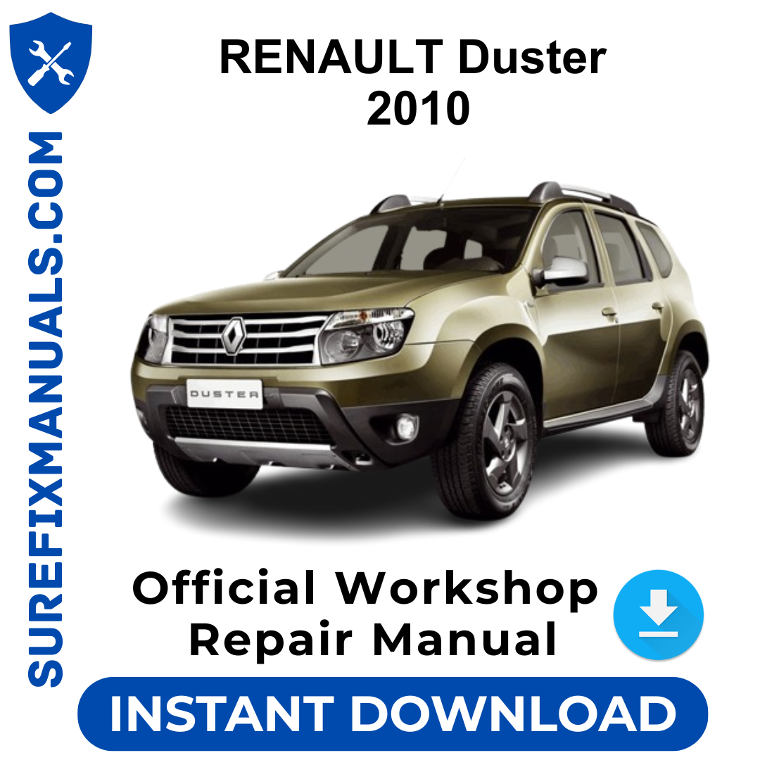 RENAULT Duster 2010 Official Workshop Repair Manual
