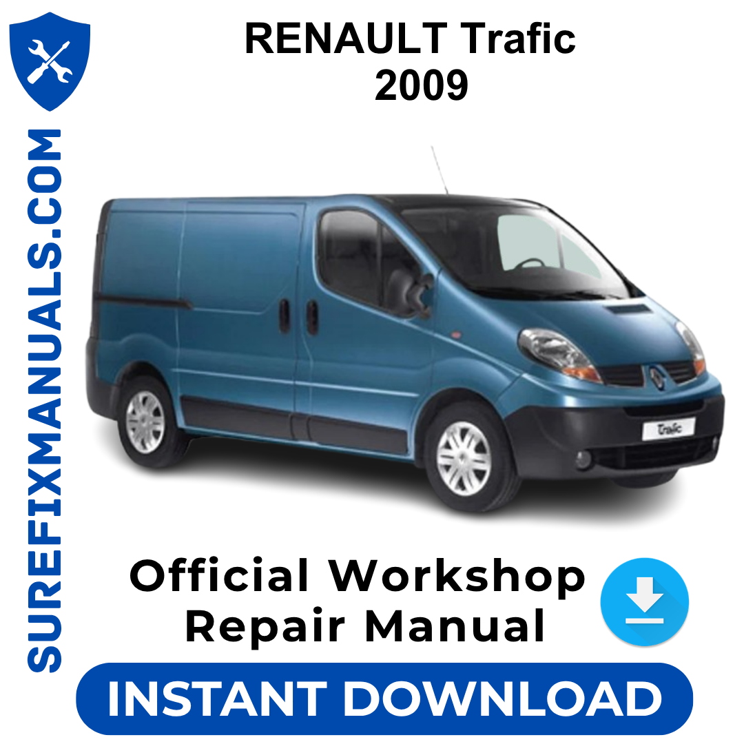 RENAULT Trafic 2009 Official Workshop Repair Manual