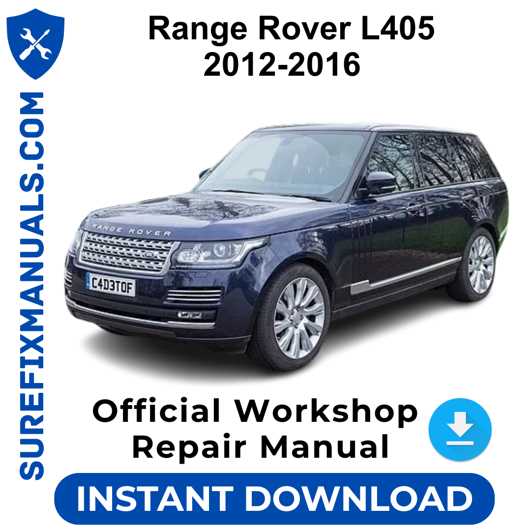 Range Rover L405 2012-2016 Official Workshop Repair Manual
