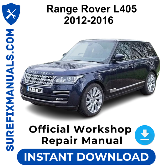 Range Rover L405 2012-2016 Official Workshop Repair Manual