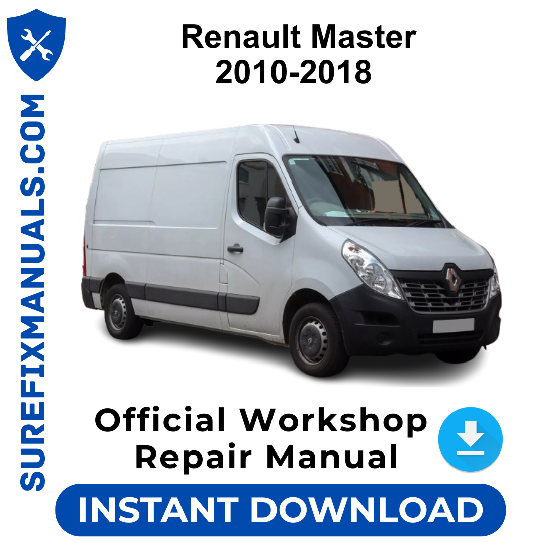 Renault Master 2010-2018 Official Workshop Repair Manual