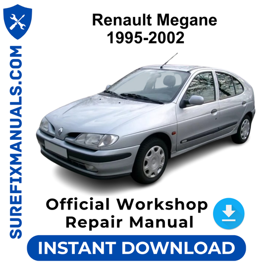 Renault Megane 1995-2002 Official Workshop Repair Manual