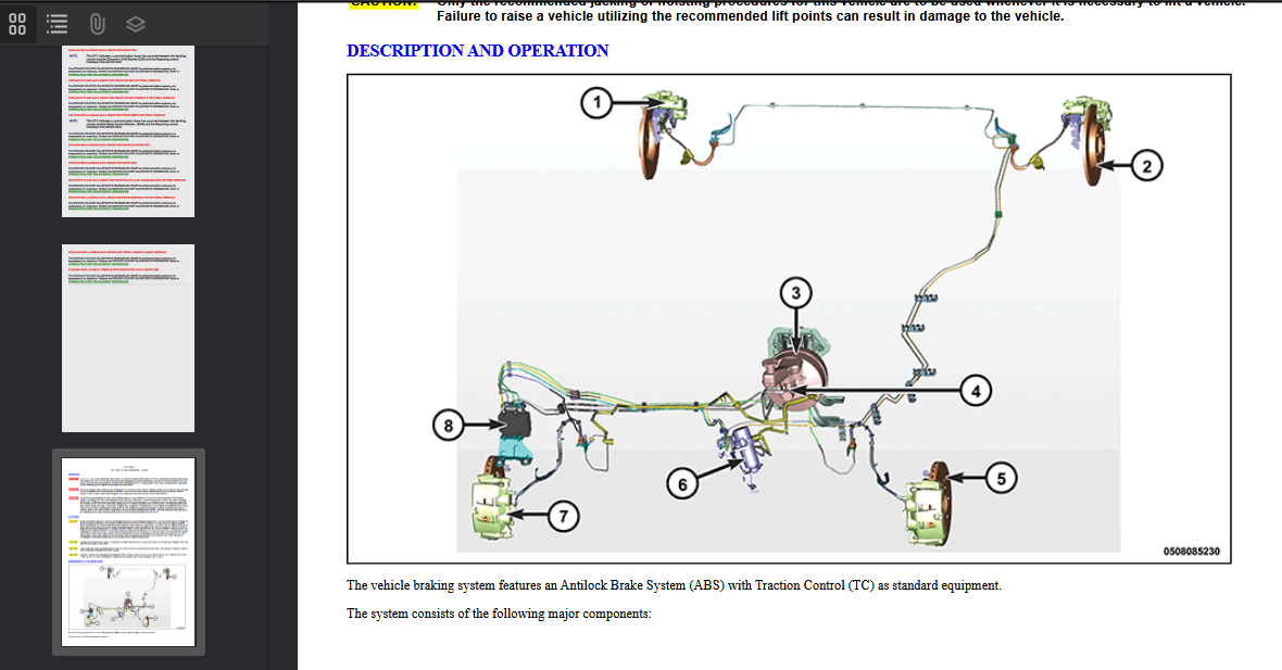 Chrysler Pacifica Voyager 2021 Official Workshop Repair Manual