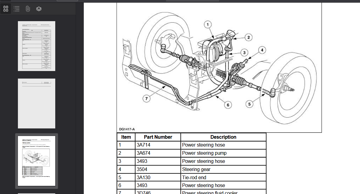 Ford Mustang Fourth Gen 1994-2004 Official Workshop Repair Manual