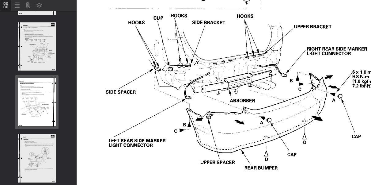 HONDA CIVIC EP3 HATCHBACK 2001-2005 Official Workshop Repair Manual