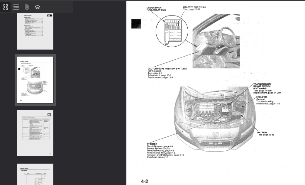 HONDA CR-Z 2011-2012 Official Workshop Repair Manual