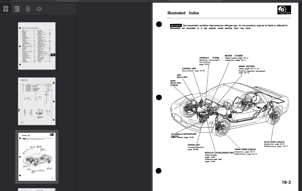 Honda NSX 1991-2005 Official Workshop Repair Manual