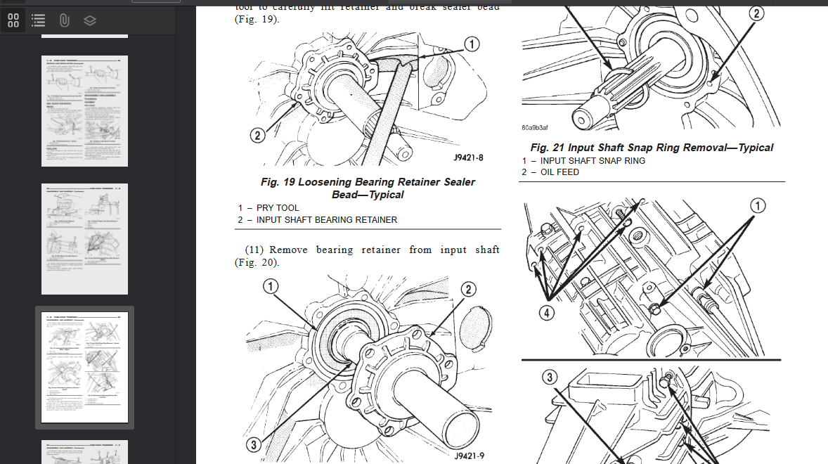 Jeep Cherokee 2000 Official Workshop Repair Manual