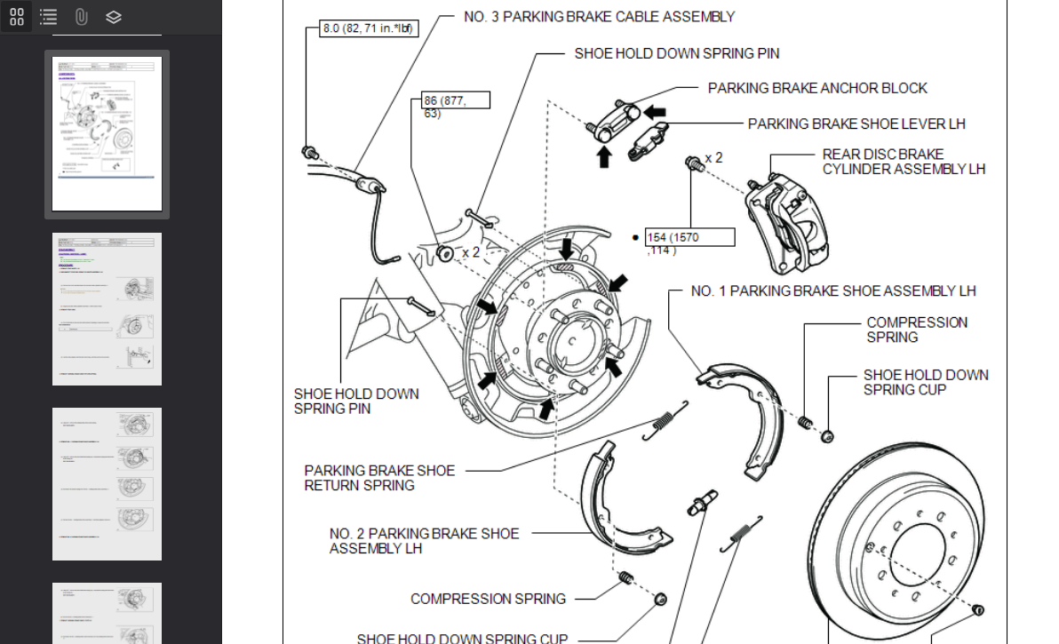 Lexus  LX570 (RM27B0U) 2016-2018 Official Workshop Repair Manual