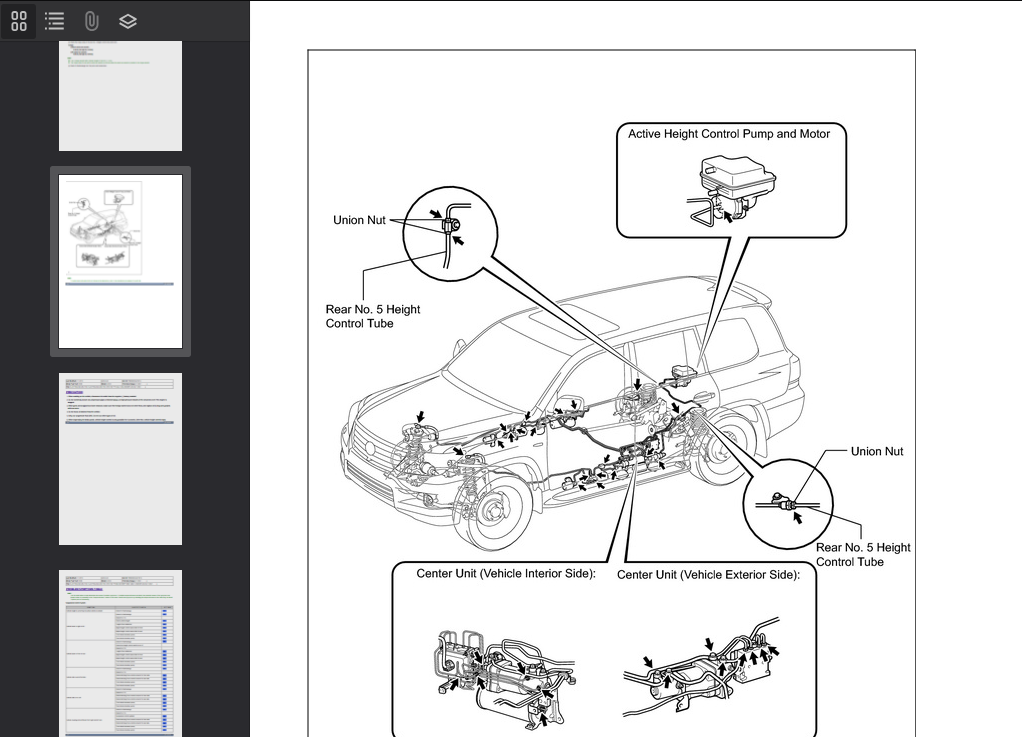 Lexus LX570 (RM08F0U) 2008 Official Workshop Repair Manual