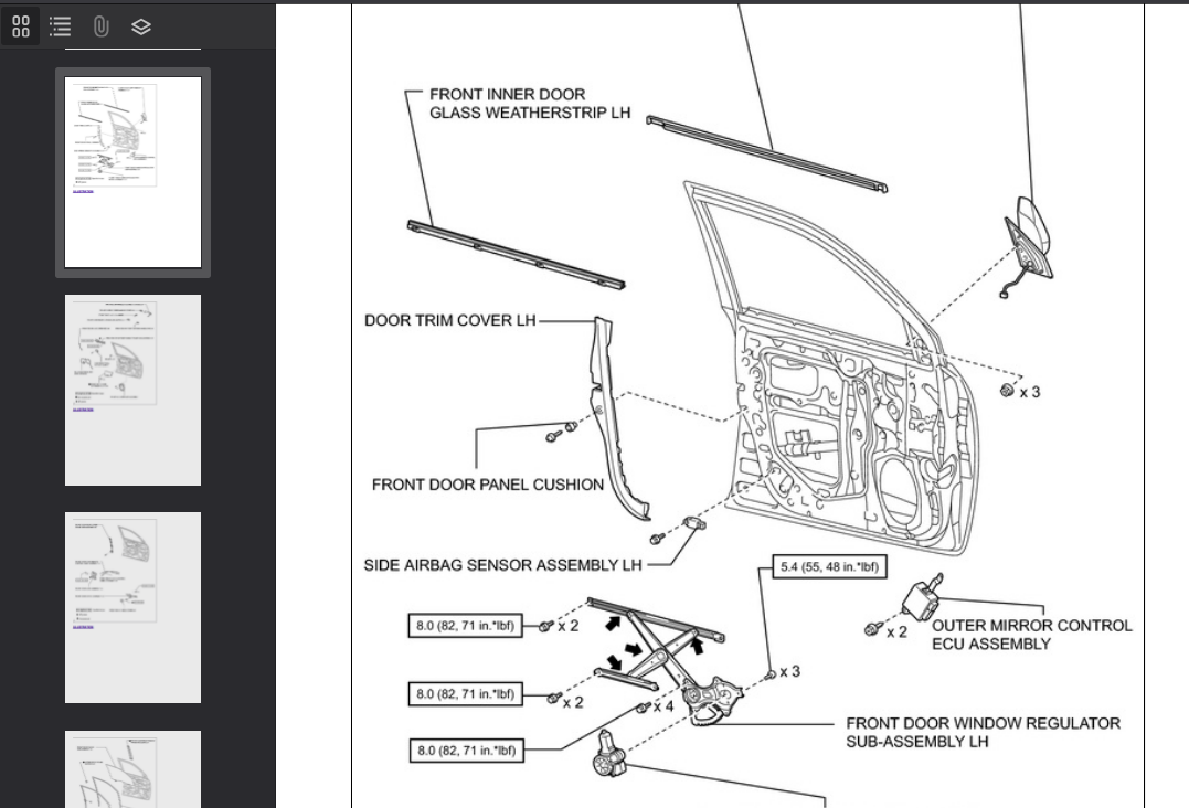 Lexus LX570 (RM10N0U) 2009 Official Workshop Repair Manual