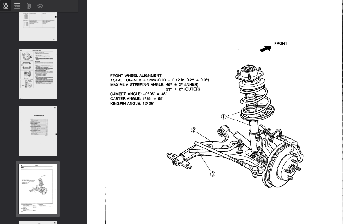 Mazda 323 Protege BG 1989-1994 Official Workshop Repair Manual