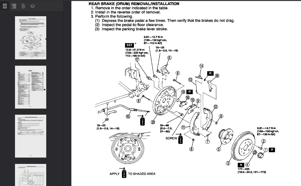 Mazda 626 Capella GF GW 1997-2005 Official Workshop Repair Manual