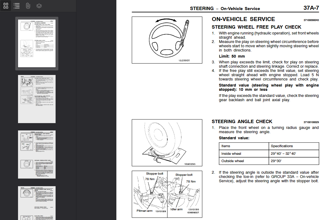 Mitsubishi Delica Express Van L300 1986-1994 Official Workshop Repair Manual