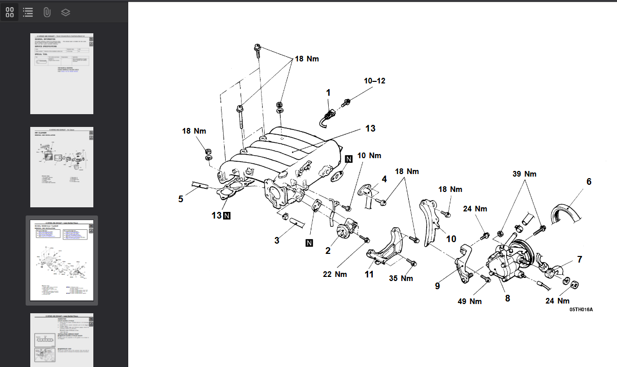 Mitsubishi Magna Verada TE KE TF KF TH KH  TJ KJ 1996-2005 Official Workshop Repair Manual