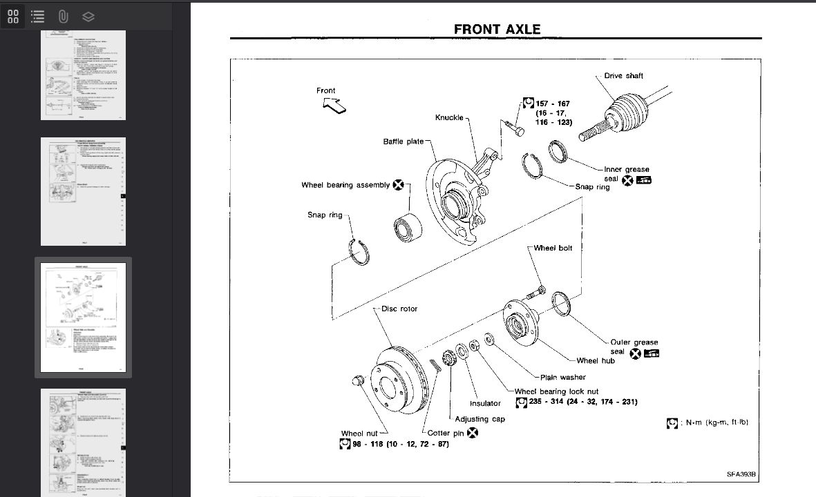 Nissan Cefiro Maxima A32 1994-1999 Official Workshop Repair Manual