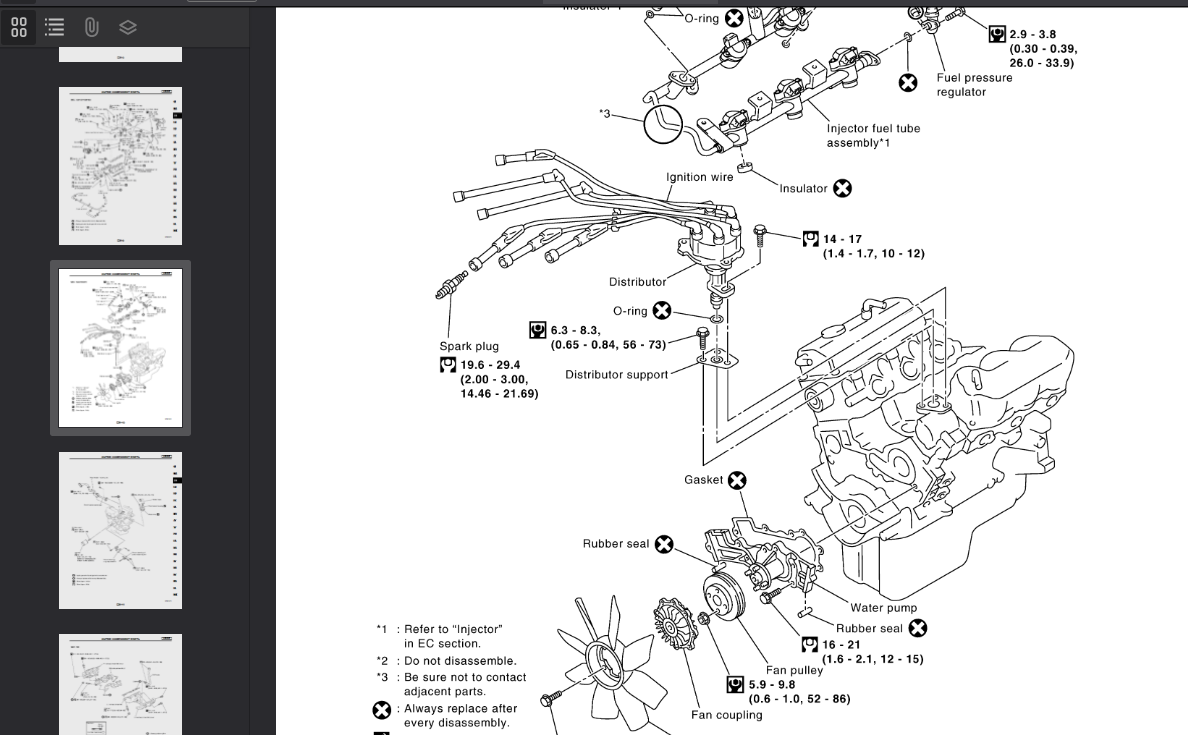 Nissan Elgrand E51 2002-2010 Official Workshop Repair Manual