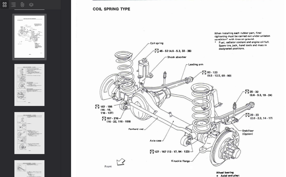 Nissan Patrol Y60 1987-1997 Official Workshop Repair Manual