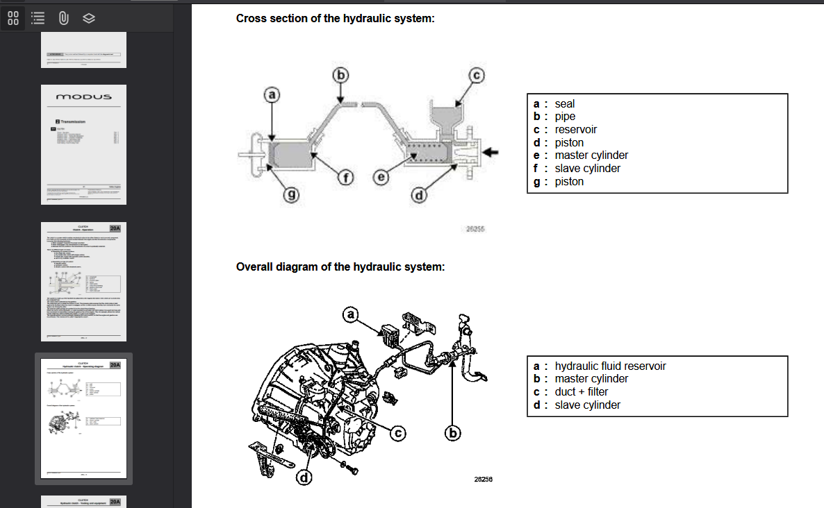 Renault Modus 2004-2012 Official Workshop Repair Manual