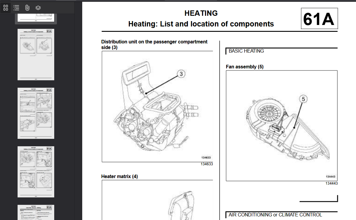 RENAULT Symbol Thalia 2009 Official Workshop Repair Manual