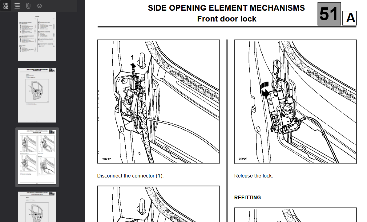 Renault Trafic 2001-2014 Official Workshop Repair Manual