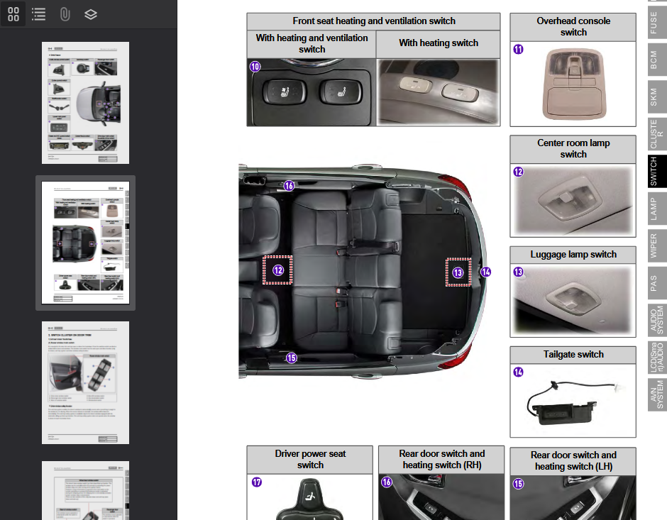 SSANGYONG Korando C255 2018-2019 Official Workshop Repair Manual