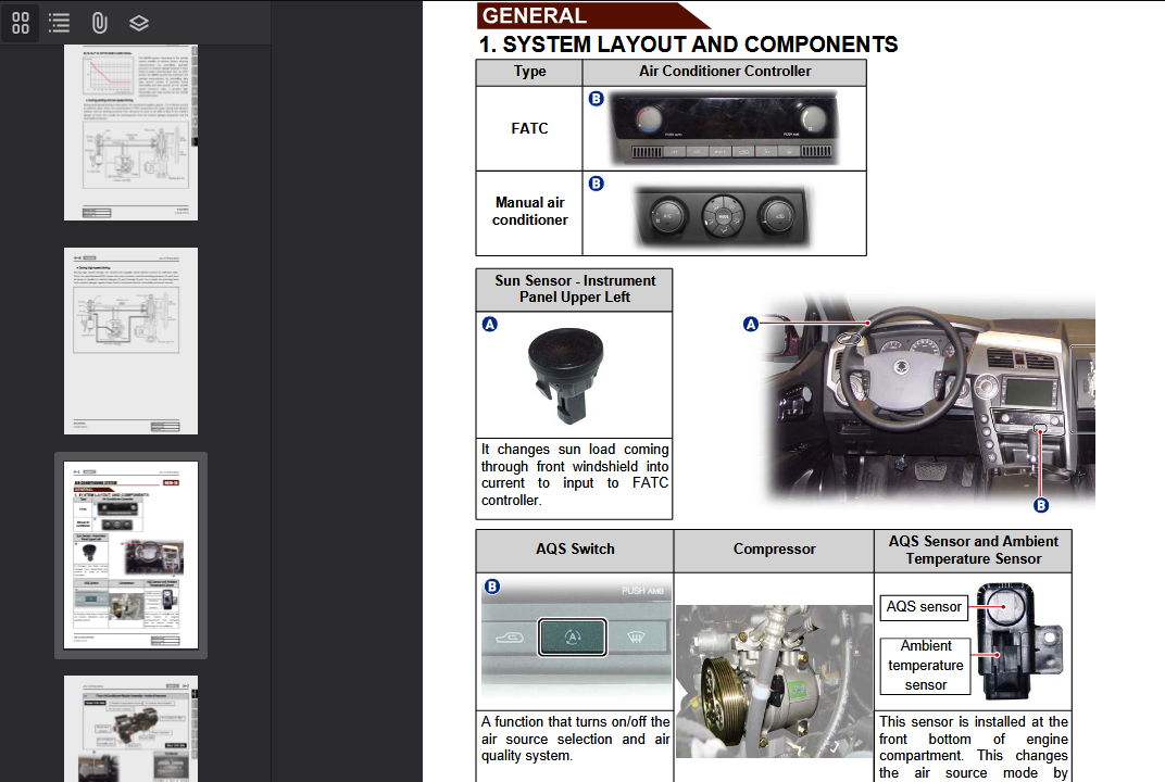 SSANGYONG Kyron D105 2006 Official Workshop Repair Manual