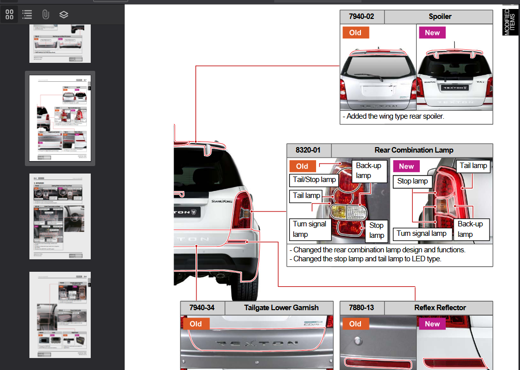 SSANGYONG Rexton Y290 2012-2013 Official Workshop Repair Manual