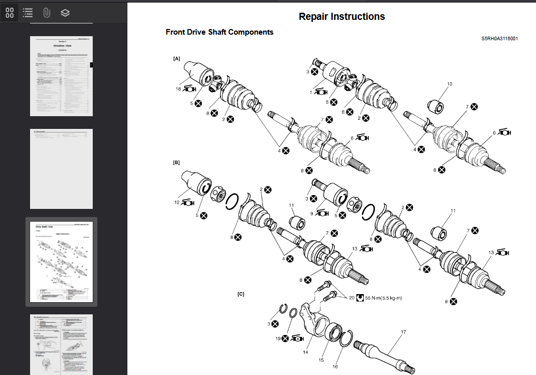 Suzuki Liana RH Series 2007 Official Workshop Repair Manual