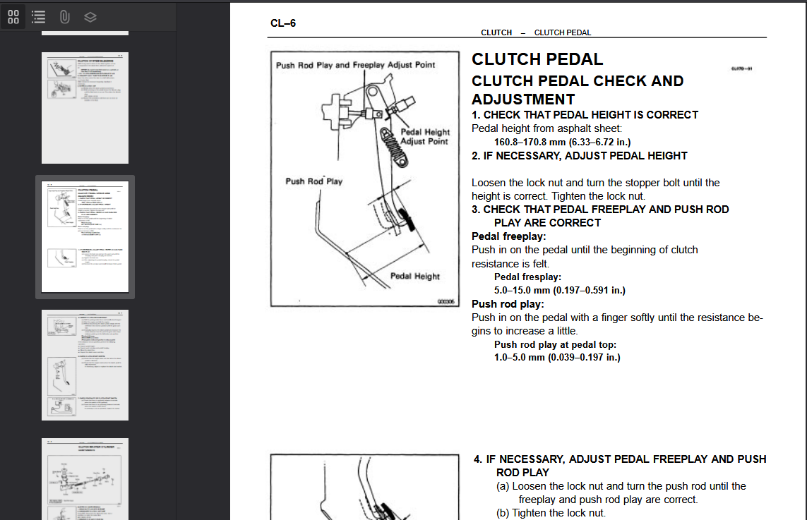 Toyota Camry 1992-1996 Official Workshop Repair Manual