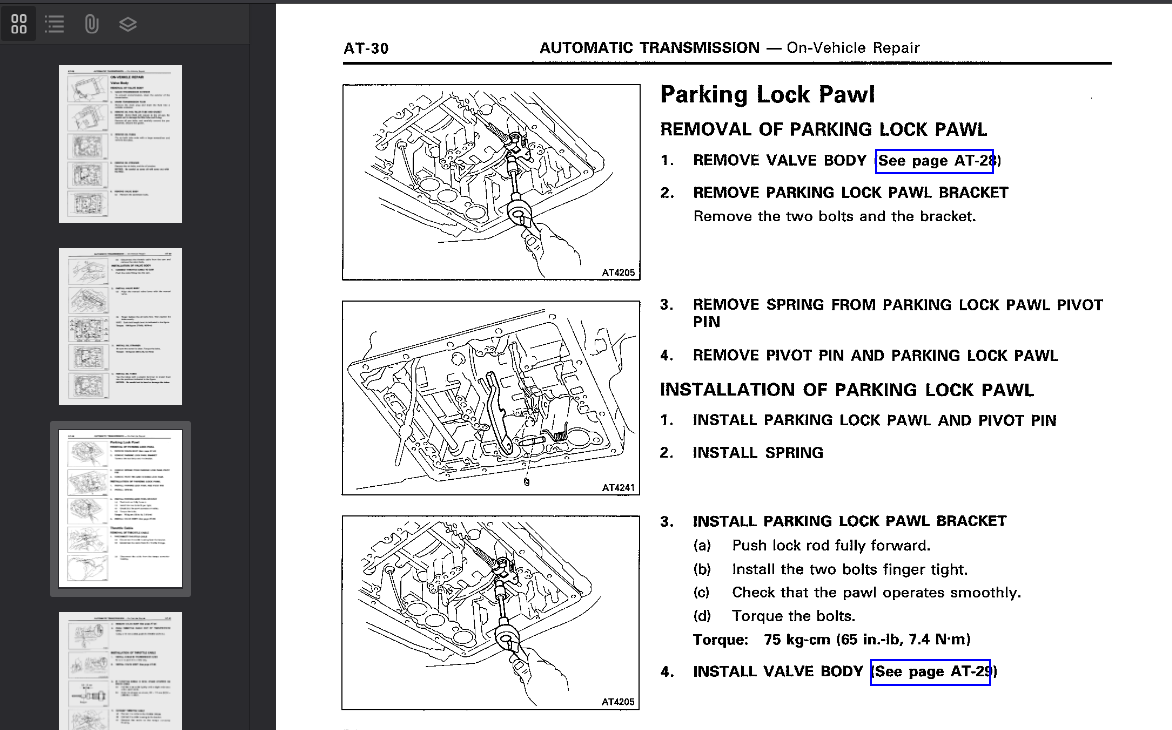 TOYOTA HIACE H100 RZH LH Series 1989-2004 Official Workshop Repair Manual