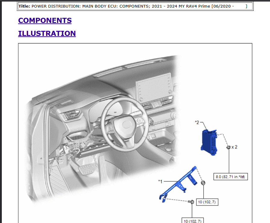 TOYOTA RAV4 Prime 2024 Official Workshop Repair Manual
