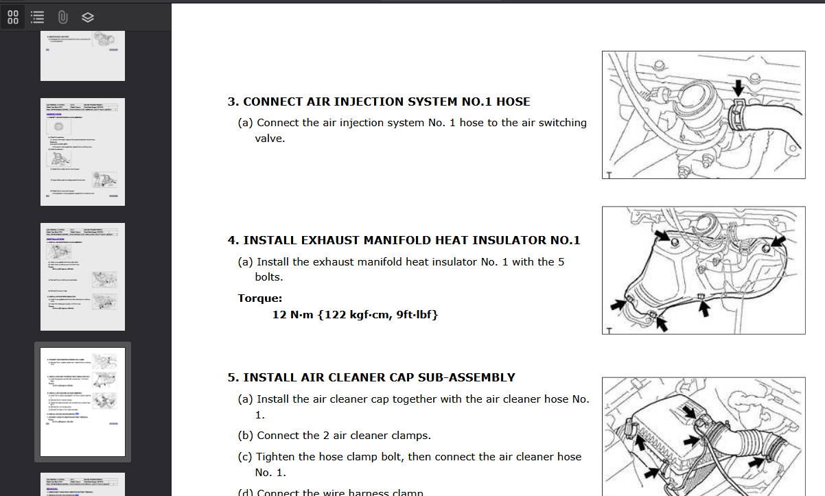 TOYOTA Tacoma 2016 Official Workshop Repair Manual