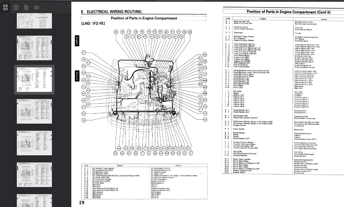 Toyota Land Cruiser J80 1990-1997 Official Workshop Repair Manual