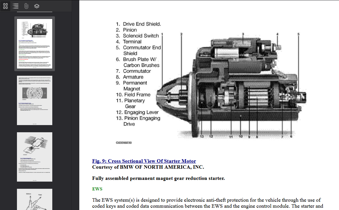 BMW Z3 1996 - 2002 Official Workshop Repair Manual