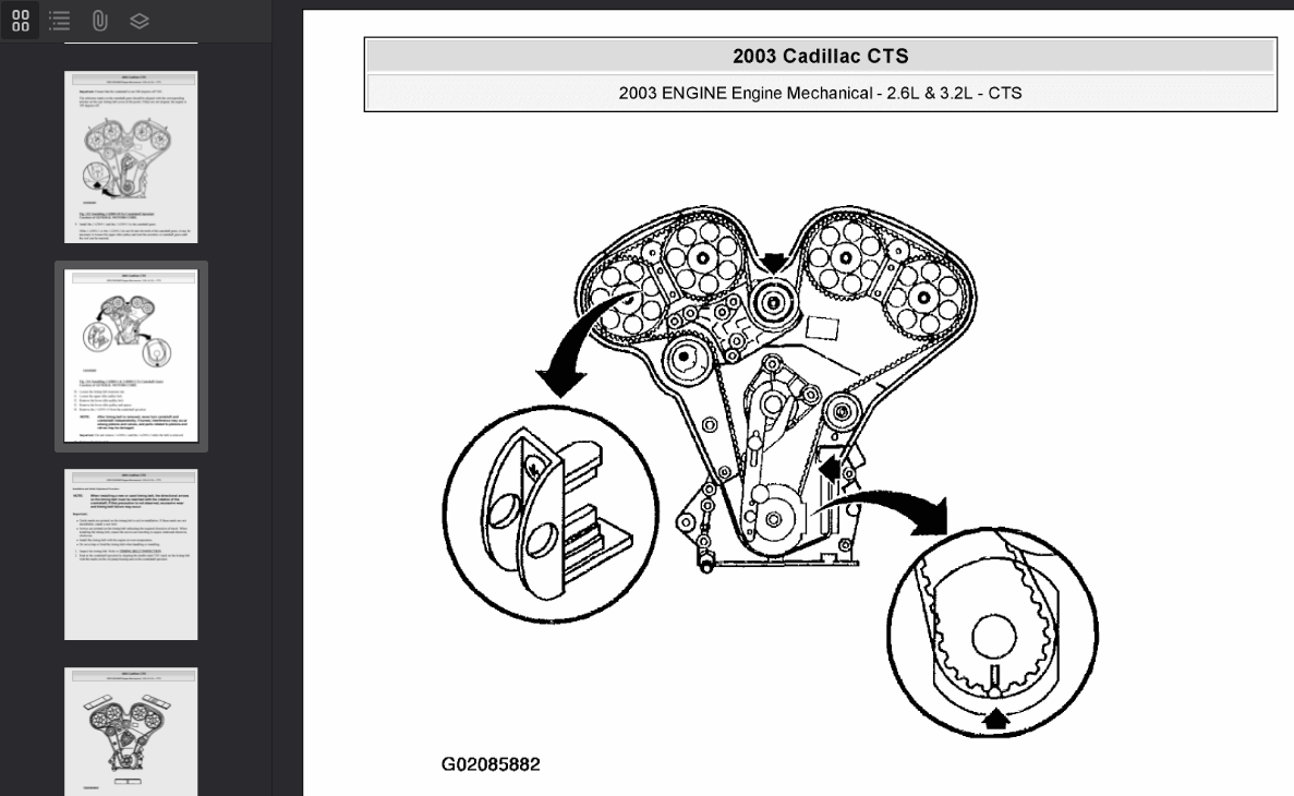 Cadillac CTS 2003-2005 Official Workshop Repair Manual