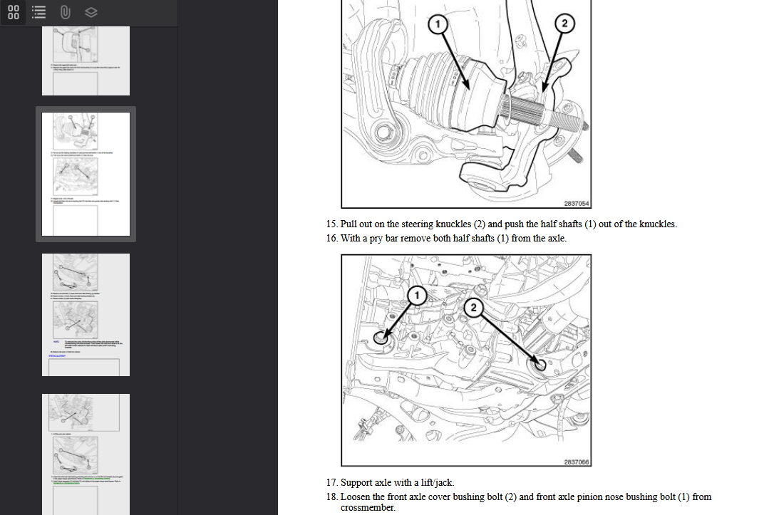 Dodge Durango 2017-2020 Official Workshop Repair Manual