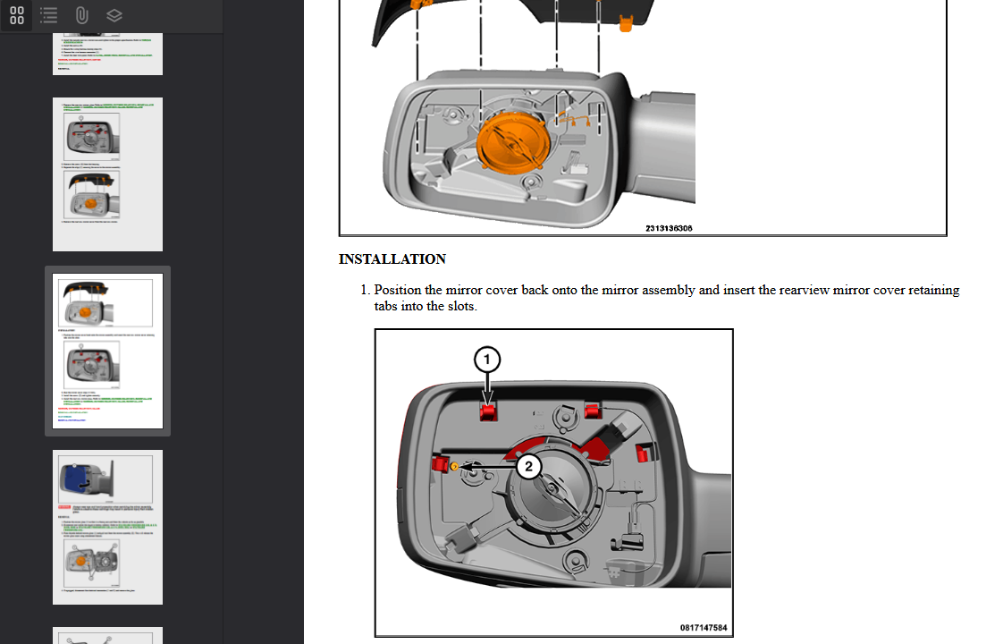 Dodge RAM 1500 Laramie 2021 Official Workshop Repair Manual
