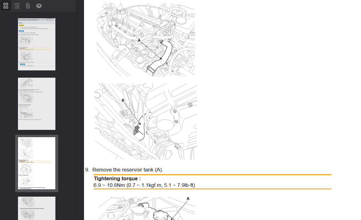 Hyundai i10 MK2 2013- 2017 Official Workshop Repair Manual