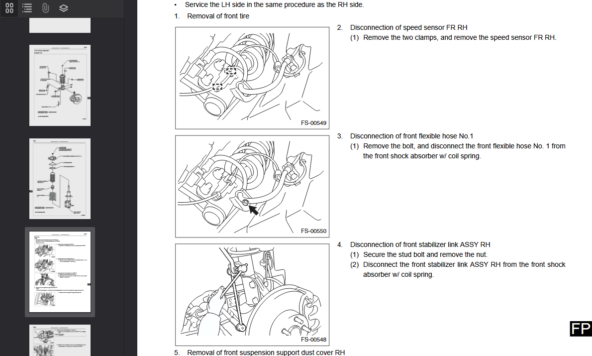 Subaru BRZ 2016 Official Workshop Repair Manual