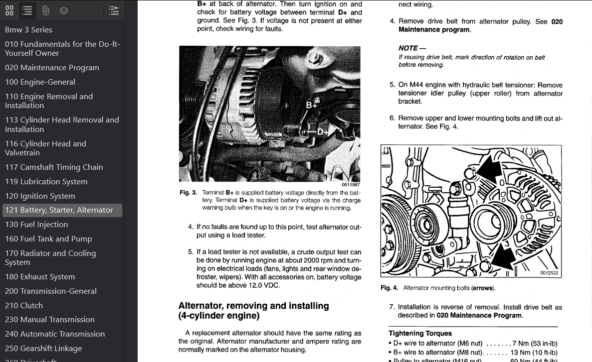 BMW 3 Series E36 1991-1999 Official Workshop Repair Manual