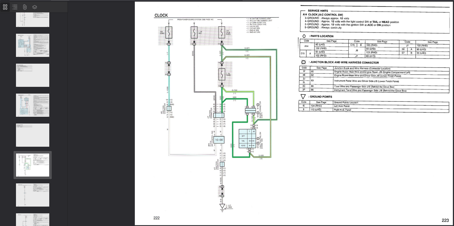 Toyota Rav4 1996-2000 Official Workshop Repair Manual