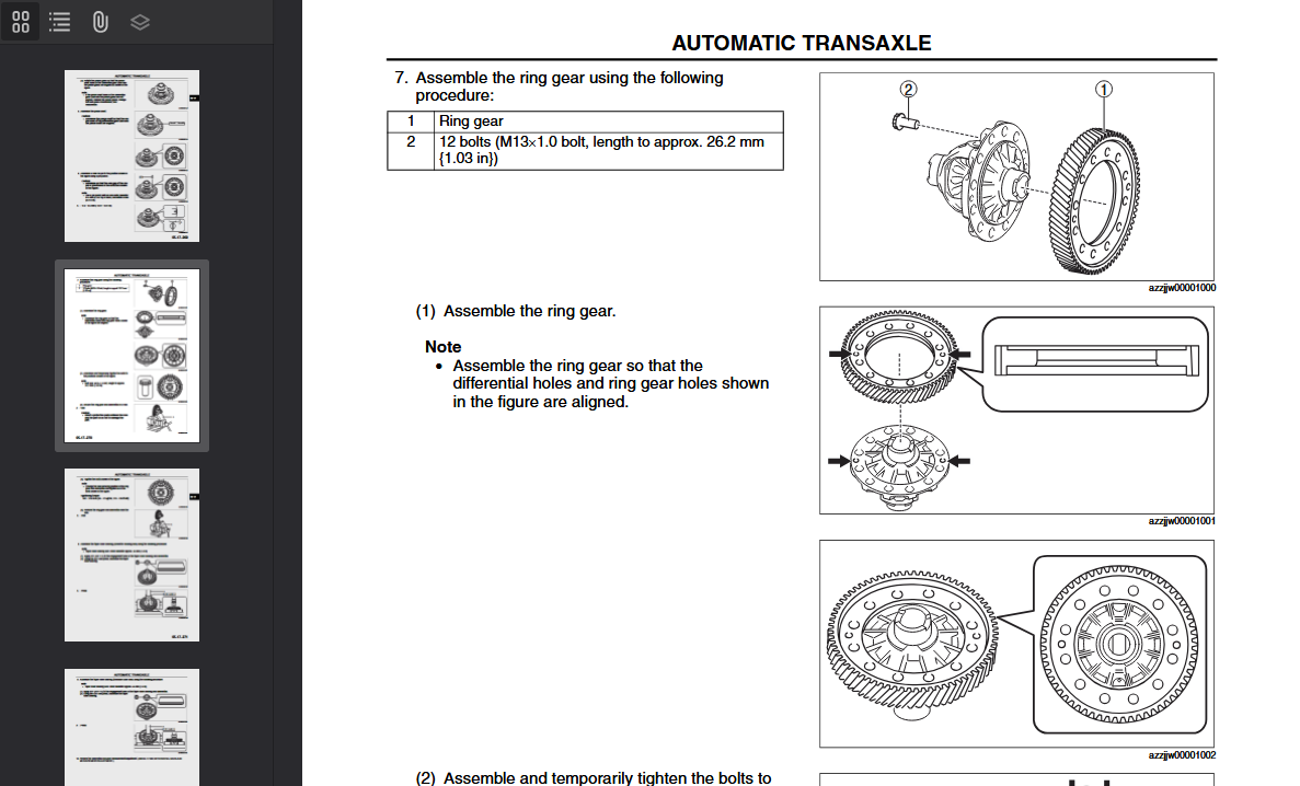 MAZDA 6 GJ GJ2 2012-2016 Official Workshop Repair Manual
