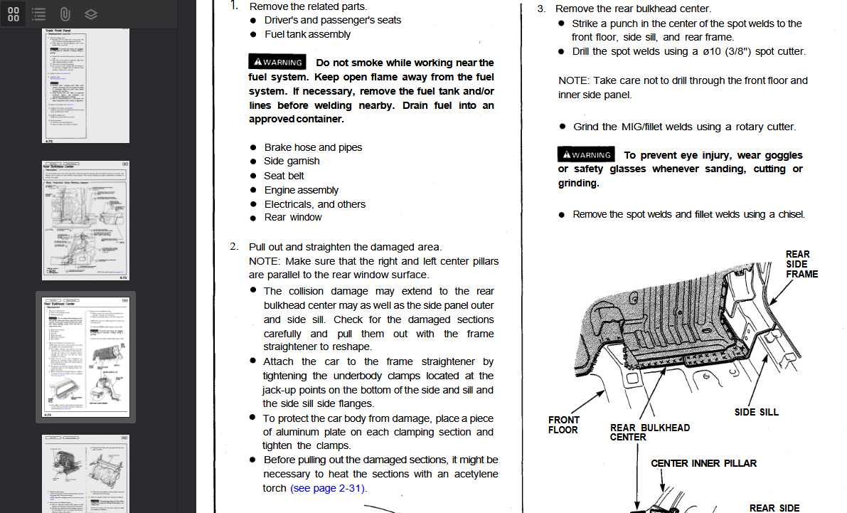 Acura NSX 1991-1996 Official Workshop Repair Manual